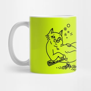 Stoned cat-Drunkard1 Mug